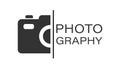 Camera device sign icon in flat style. Photography vector illustration on white isolated background. Cam equipment business Royalty Free Stock Photo