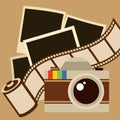 Camera and filmstrip design