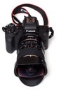 Camera and fisheye lens 8mm