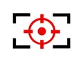 Camera Focus line icon