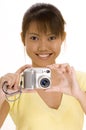 Camera Girl 4 Royalty Free Stock Photo