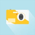 Camera Icon, Camera Icon EPS10, Camera Icon Vector 07 Royalty Free Stock Photo