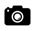 Camera icon. Simple flat style