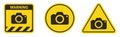 Camera Icon Symbol Sign Isolate on White Background,Vector Illustration EPS.10 Royalty Free Stock Photo