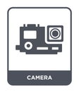 camera icon in trendy design style. camera icon isolated on white background. camera vector icon simple and modern flat symbol for Royalty Free Stock Photo