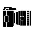 Camera icon vector. Photography illustration sign. Photo symbol or logo.