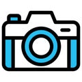 Camera, image fill vector icon which can easily modify or edit