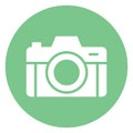 Camera, image Isolated Vector icon which can easily modify or edit Royalty Free Stock Photo