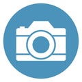 Camera, image Isolated Vector icon which can easily modify or edit Royalty Free Stock Photo
