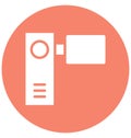 Camera Isolated Vector Icon which can easily modify or edit Royalty Free Stock Photo