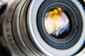 Camera lens Royalty Free Stock Photo