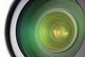 Camera lens closeup Royalty Free Stock Photo