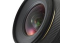 Camera lens closeup Royalty Free Stock Photo