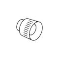 camera lens thin line icon. photo camera lens thin line icon Royalty Free Stock Photo