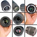 Camera lenses Royalty Free Stock Photo