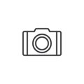 Camera line icon