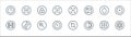 Camera line icons. linear set. quality vector line set such as lens, contrast, timer, video, brush, filter, camera, lens