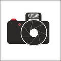 Camera Logo. Corel Draw Vector Graphic attached