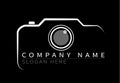 Camera logo, photography concept design, Photography logo, camera concept Royalty Free Stock Photo