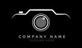 Camera logo, photography concept design, Photography logo, camera concept Royalty Free Stock Photo