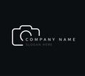 Camera logo, photography concept icon design, Photography logo. Royalty Free Stock Photo