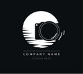 Camera logo, photography concept icon design, Photography logo. Royalty Free Stock Photo