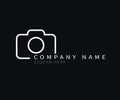 Camera logo, photography concept icon design, Photography logo. Royalty Free Stock Photo