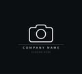 Camera logo, photography concept icon design, Photography logo. Royalty Free Stock Photo