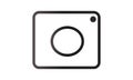 Camera logo vectors for information instagram company