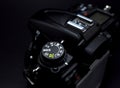 Camera mode dial Shutter priority mode Royalty Free Stock Photo