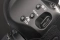 Camera mode selector buttons. Buttons used to select between automatic and semi automatic modes of modern photo cameras and some Royalty Free Stock Photo