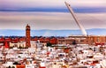 Camera Obscura Alamillo Bridge Seville Spain Royalty Free Stock Photo