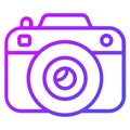 camera outline icon, Merry Christmas and Happy New Year icons for web and mobile design