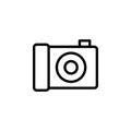 Camera, photo icon. Element of travel icon. Thin line icon