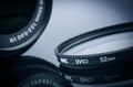Camera photo lens 52mm Royalty Free Stock Photo