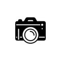 Camera Photography icon. pocket digital camera Simple sign, fotocamera logo