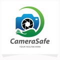 Camera Safe Logo Design Template
