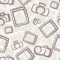 Camera seamless pattern