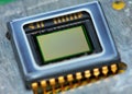 Camera sensor for digital camera for background Royalty Free Stock Photo