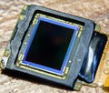 Camera sensor module macro stock photo