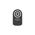 Camera shutter remote vector icon Royalty Free Stock Photo