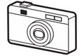 Camera Silhouette Photography Design. Professional Camera Silhouette Illustration Royalty Free Stock Photo