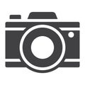 Camera solid icon, Travel and tourism