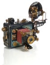 Camera steampunk Royalty Free Stock Photo