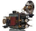 Camera steampunk Royalty Free Stock Photo