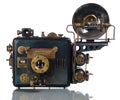 Camera steampunk Royalty Free Stock Photo