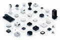 Camera systems support notification systems with adaptive visual quality, overseen by alarm setups featuring fencing technology an