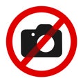 Camera, taking photo and taking photograph is forbidden, banned and prohibited.