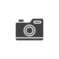 Camera vector icon Royalty Free Stock Photo