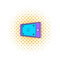 Camera viewfinder icon, comics style Royalty Free Stock Photo